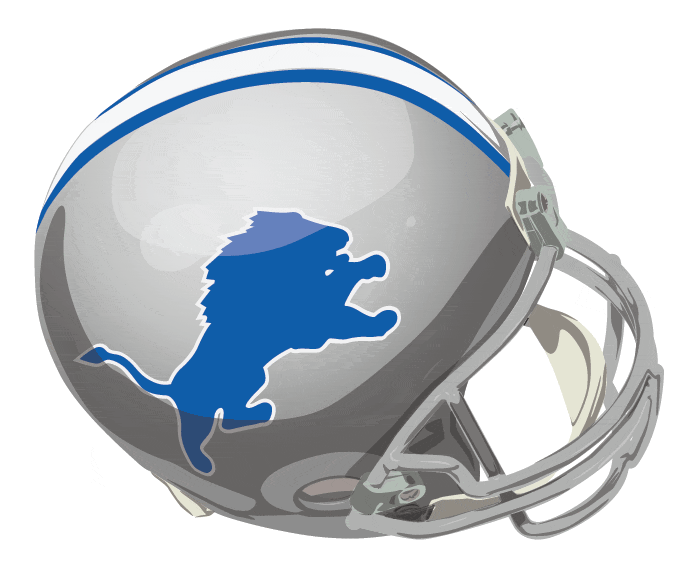Detroit Lions 1970-1982 Helmet Logo DIY iron on transfer (heat transfer)